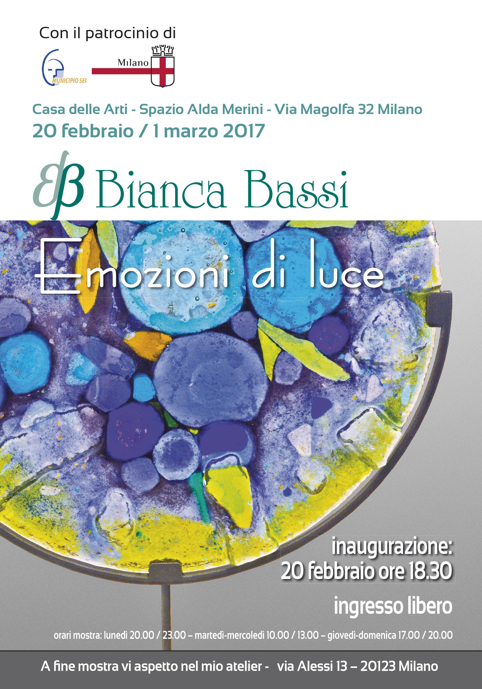 Bianca Bassi - EVENTI - 2017 - Spazio Alda Merini