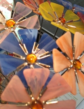 Fiori –  tecnica Tiffany